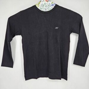 Texas Standard Shirt Mens Small Standard‎ Long Sleeve Tee Pullover Cannon Black